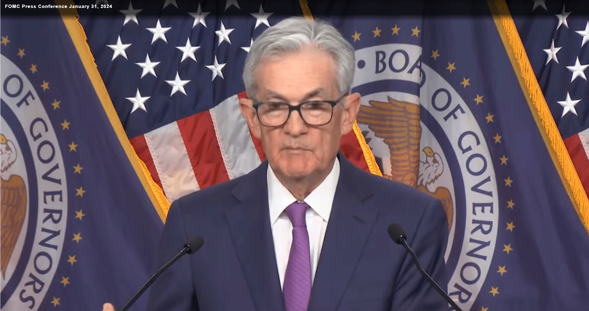 美联储2024年1月利率决议：连续四次按兵不动3月降息预期降温| 美股| 鉅亨號| Anue鉅亨