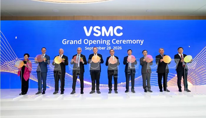 VSMC 新加坡首座 12 英吋晶圓廠開幕，2029 年月產能預計達 4.4 萬片