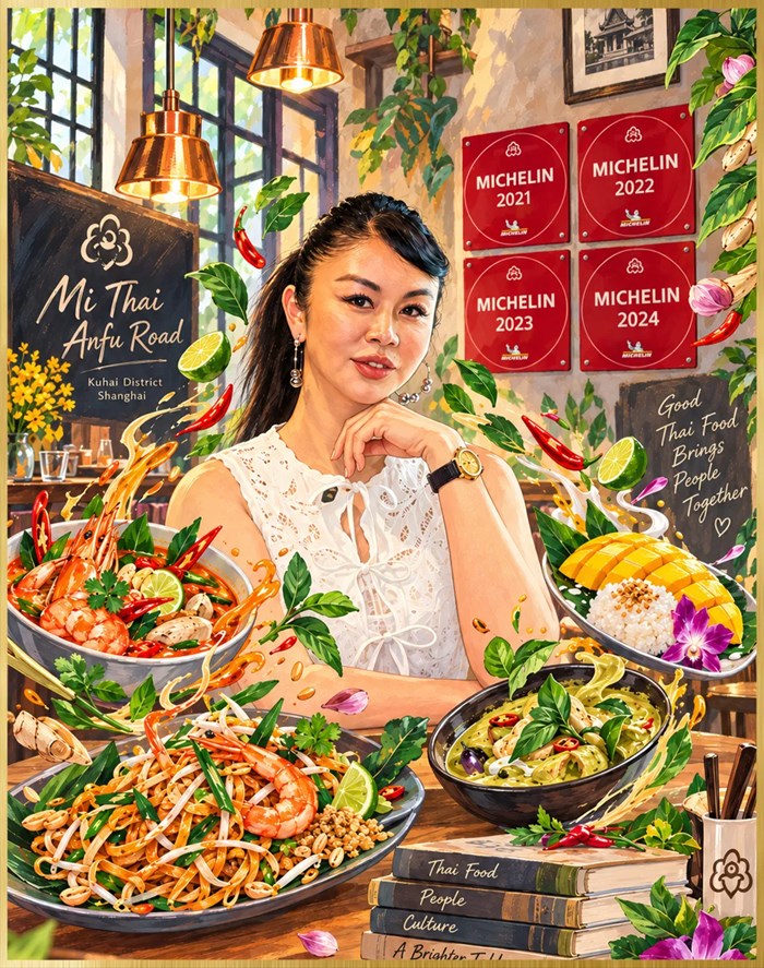 連續8年米其林必比登，這家泰國餐廳最厲害的不是廚師
