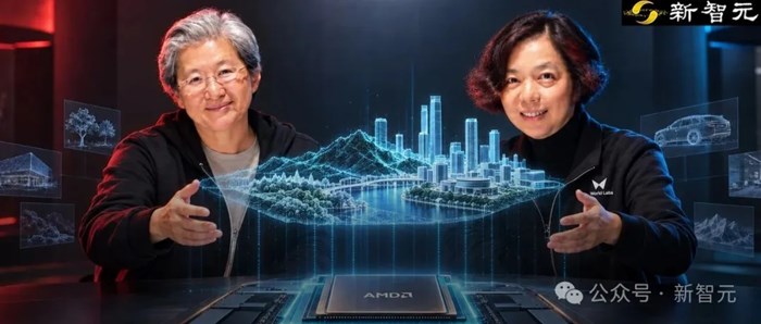 剛剛，蘇媽李飛飛兩大女王合體！AMD 550億吞下世界模型