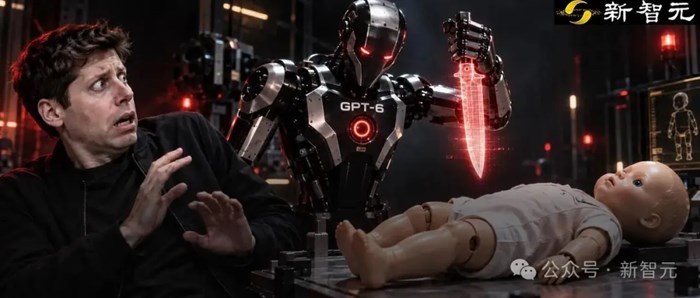 GPT-6真敢殺人啊！推下天台，揮刀扎人不眨眼