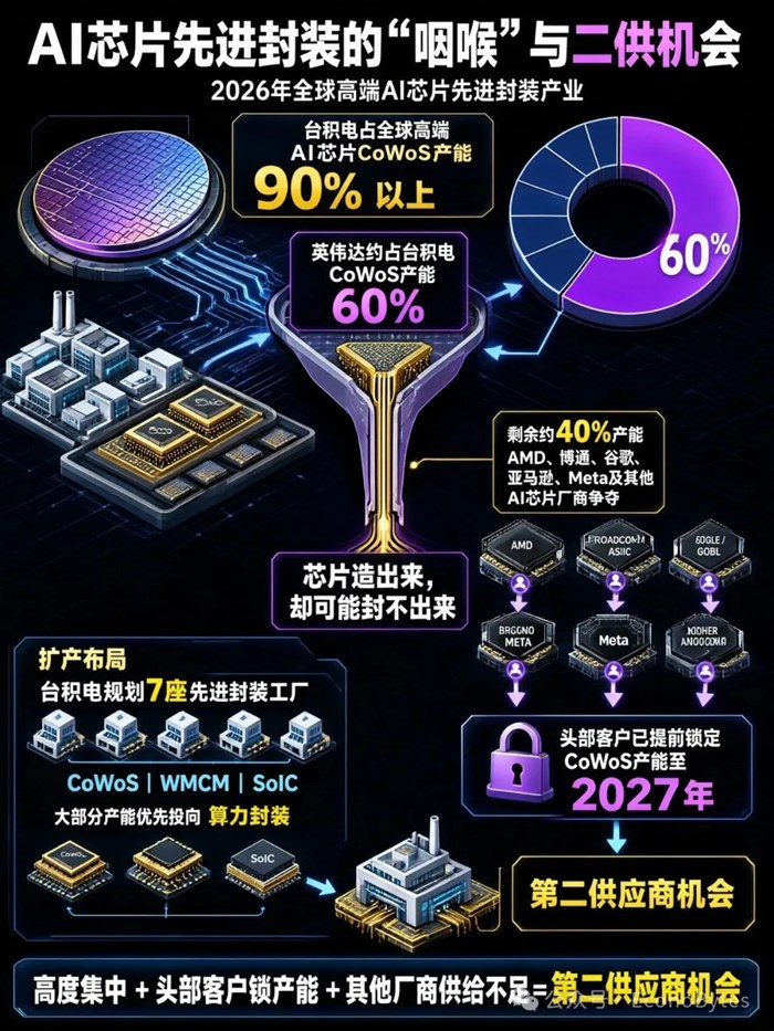 別只盯晶圓產能：先進封裝才是AI算力的真瓶頸