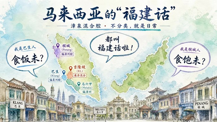 在馬來西亞，福建話和你以為的閩南語，根本不是一回事