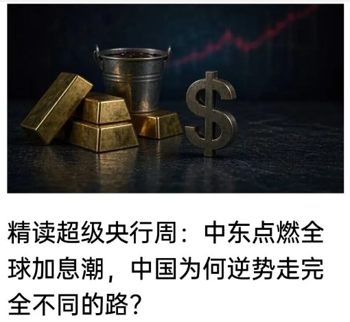 超級央行周落地：中東點燃全球升息潮，中國為何成“例外”？