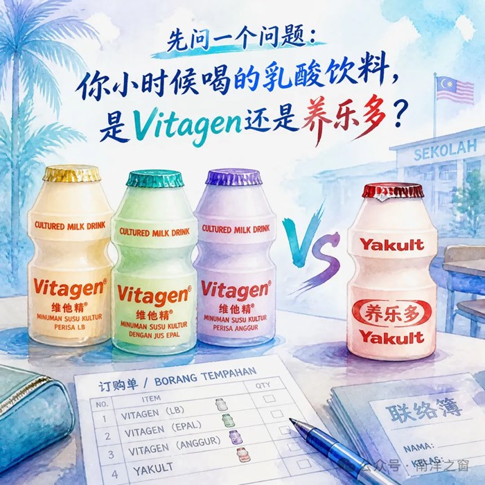 馬來西亞人的童年，沒有養樂多