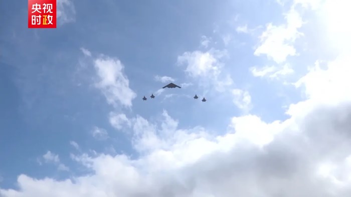 戰機飛越白宮，向中美兩國元首夫婦致敬