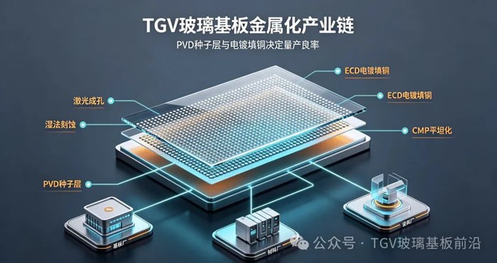 TGV玻璃基板金屬化產業鏈解析：PVD、電鍍裝置與藥水供應鏈格局