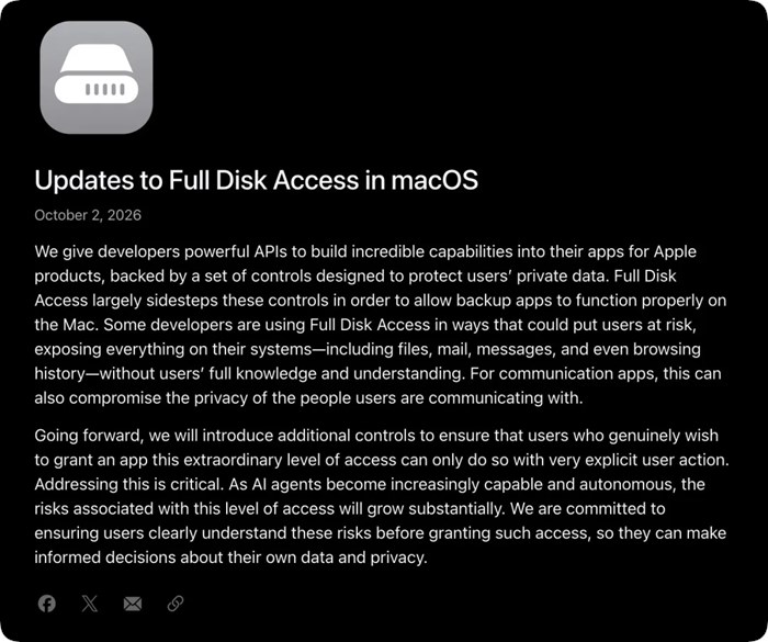 蘋果突發收緊 Mac 權限，全是 AI 惹的禍