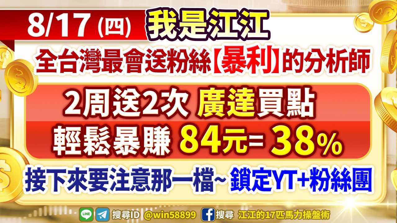 江江超強技術以財發身、不以身發財→將能量轉化讓大家看見希望！矽統⊕賺26、先進光⊕賺47、金像電⊕賺27元、智原賺163！『飆股568』優惠→霸氣跟上 台股 鉅亨號 Anue鉅亨 5183