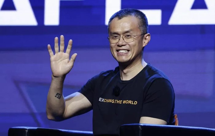 趙長鵬當面糾正！自稱身家只有100至300億美元，遠低於福布斯估計的1000億美元
