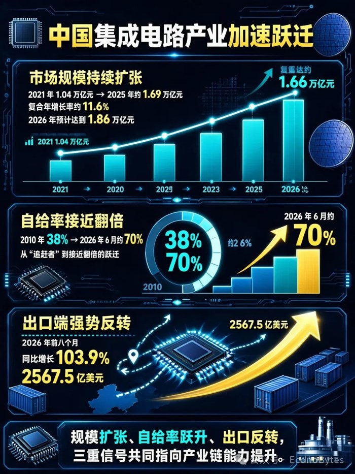 中國晶片半導體產業叢集分析