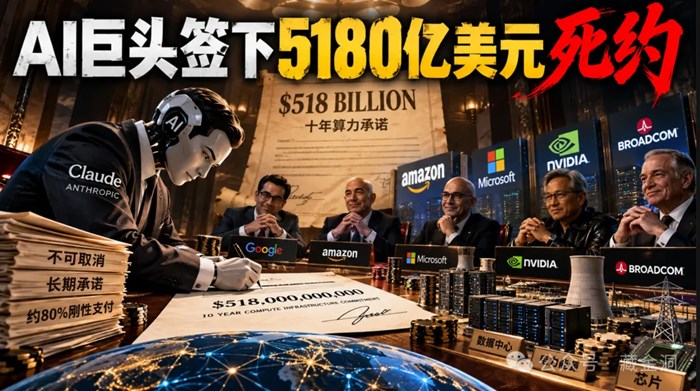 AI巨頭簽下5180億美元死約